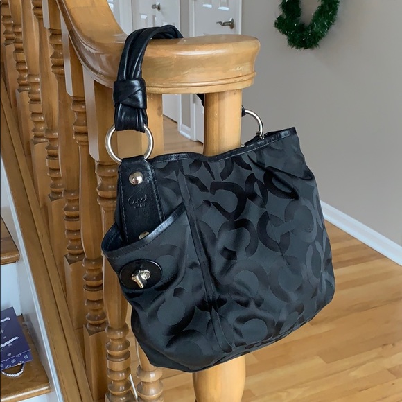 Coach Handbags - Black Coach Shoulder bag